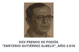 XXX Premio de Poesía Emeterio Gutiérrez Albelo 2016