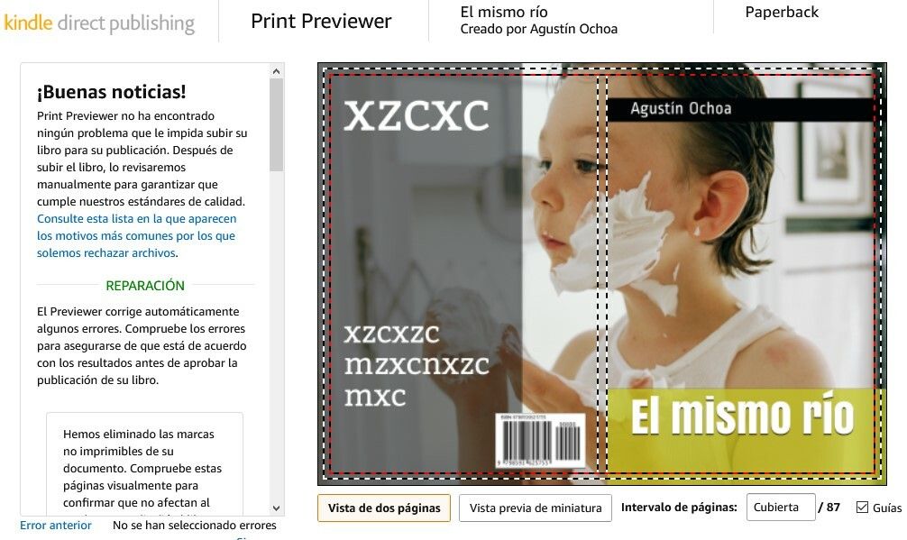 Como usar el Print Previewer de Amazon