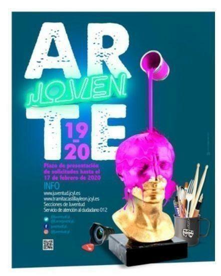 Programa Arte Joven (área de letras): jóvenes artistas en Castilla y León 2020