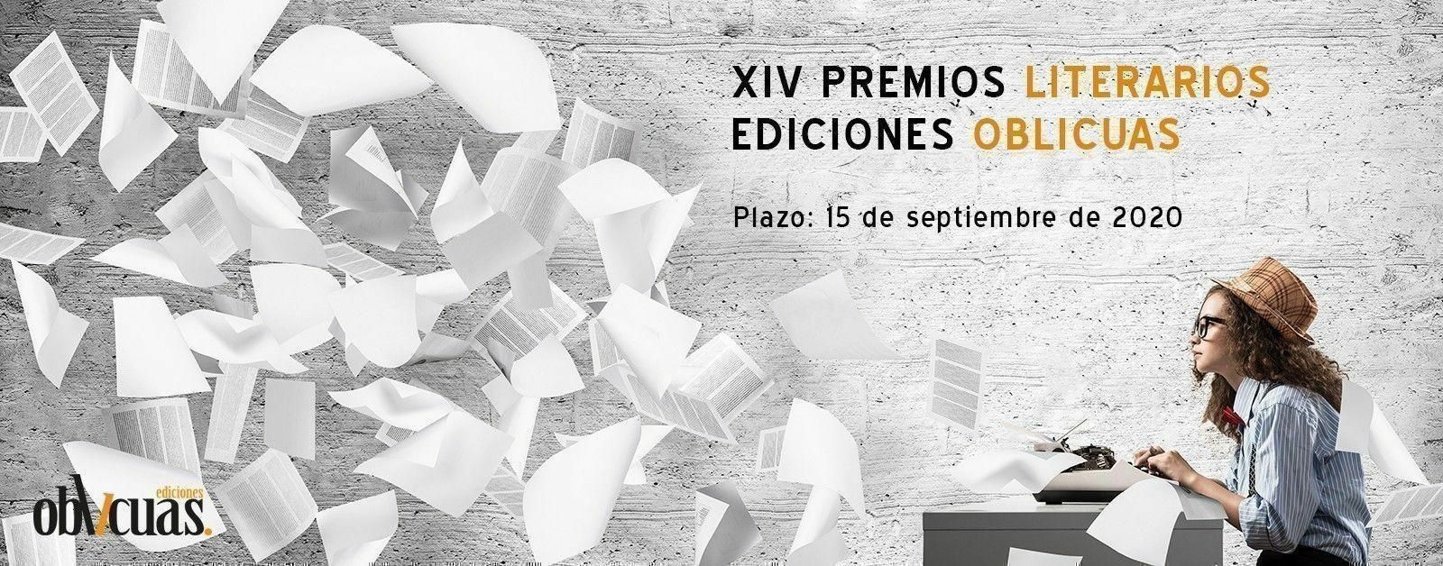 XIV PREMIOS LITERARIOS EDICIONES OBLICUAS 2020