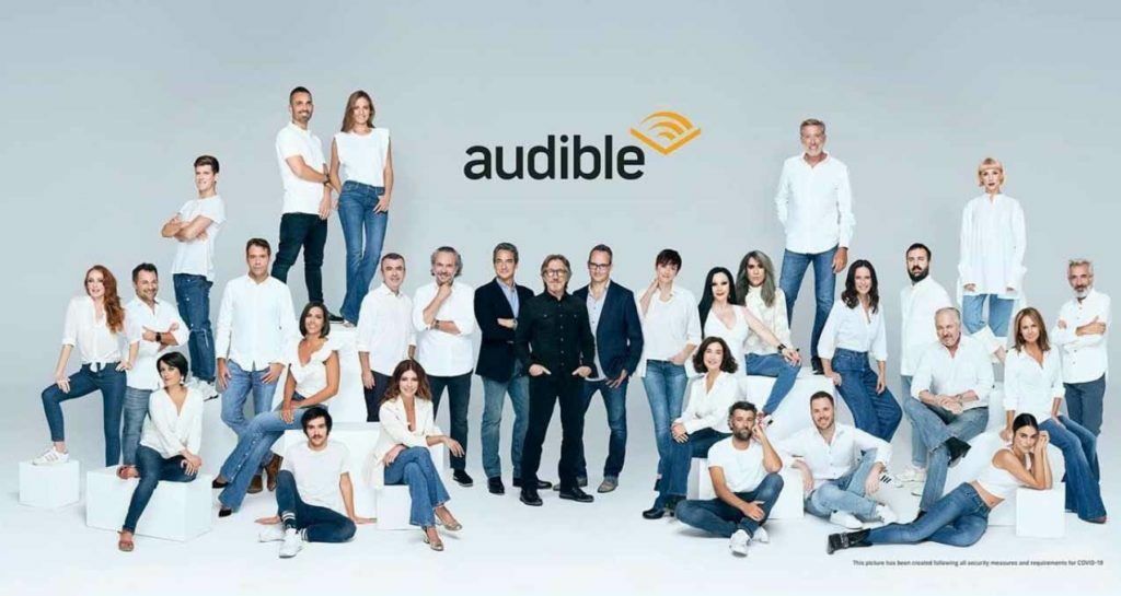 Audible voz de famosos