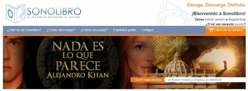 Sonolibro descarga gratuita de audiolibros en español