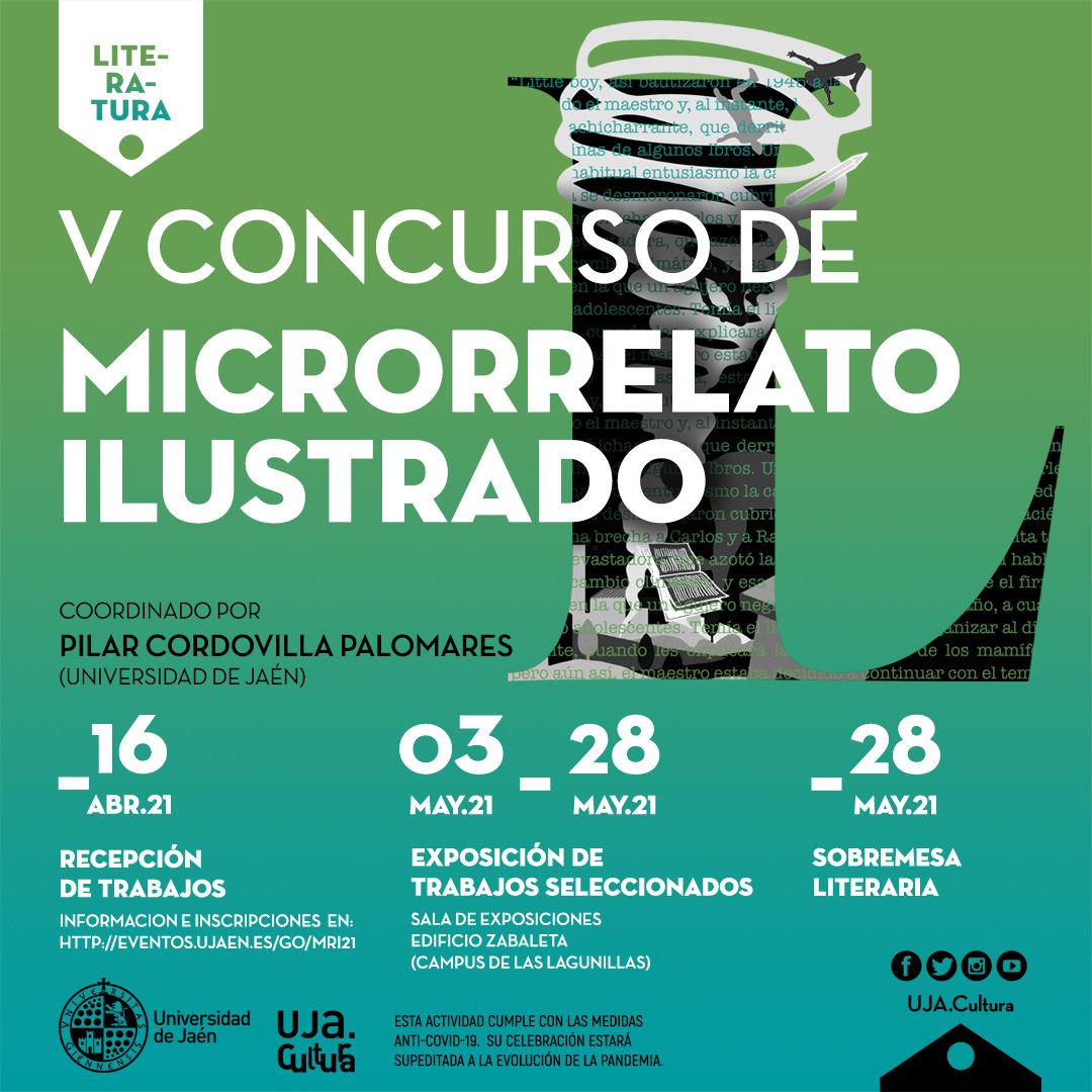 V Edición del concurso de Microrrelato Ilustrado de la Universidad de Jaén 2021