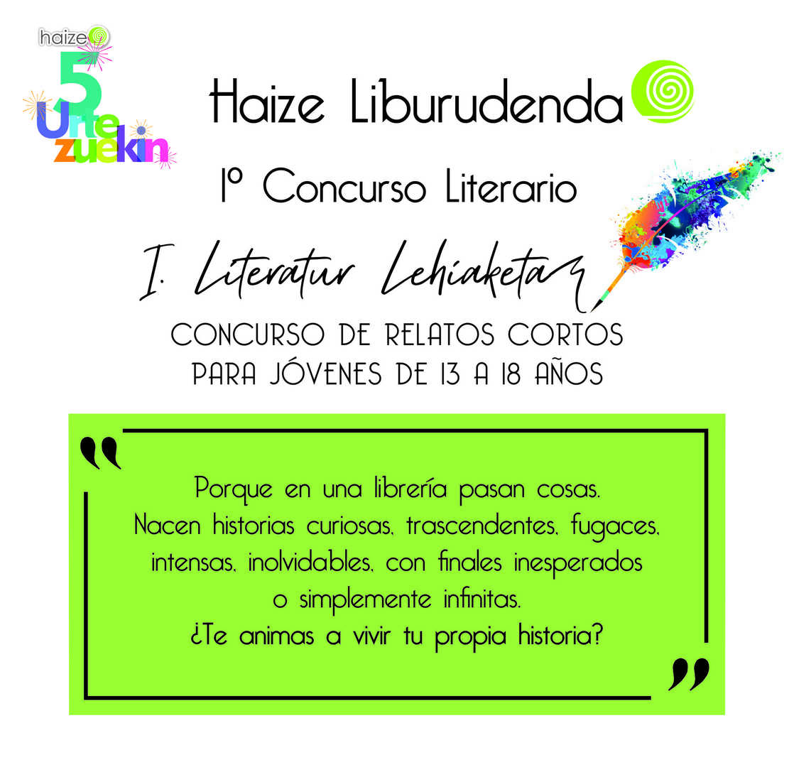 1º Concurso Literario «Haize Liburudenda»