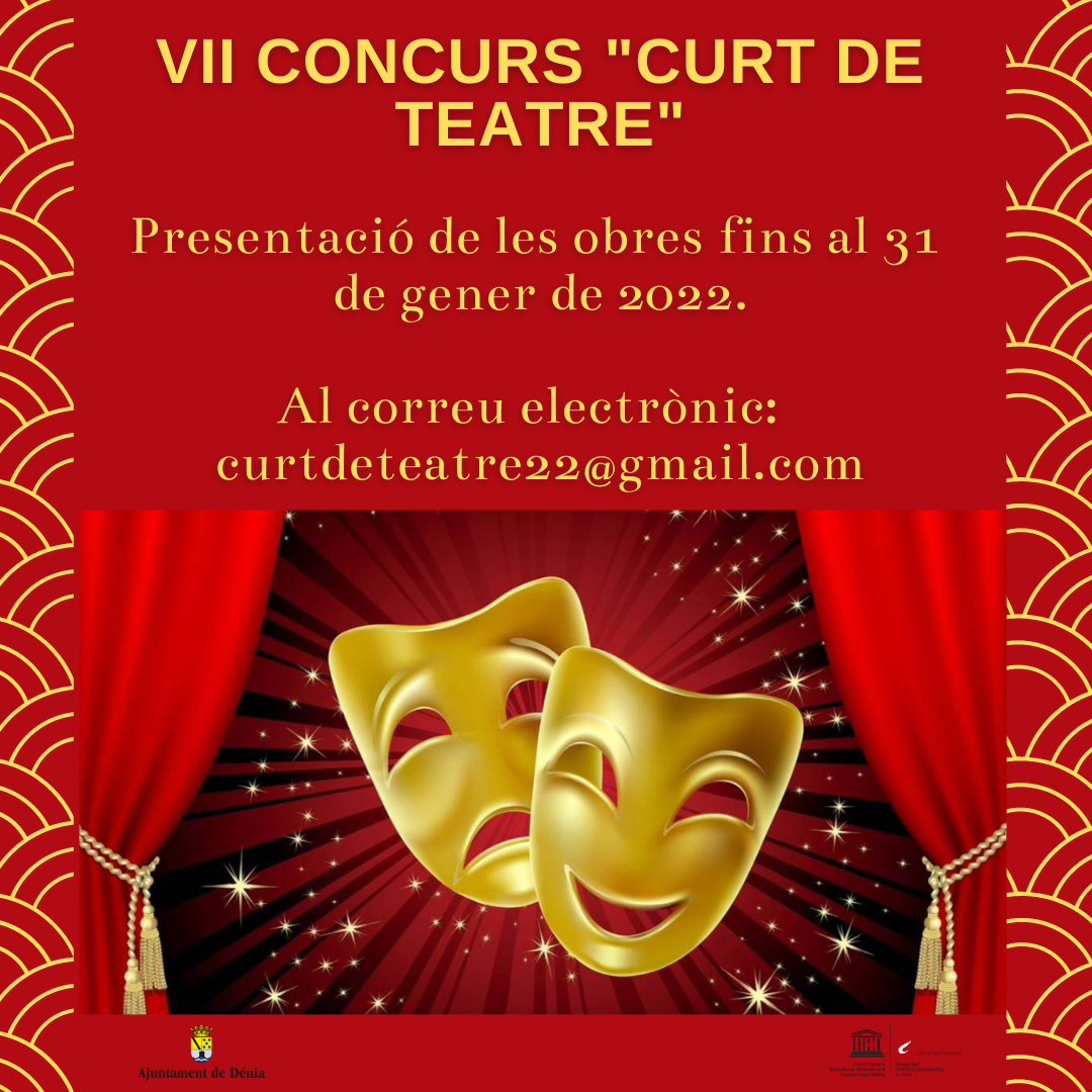 VII Concurso de Escritura Dramática Curt de Teatre 2022
