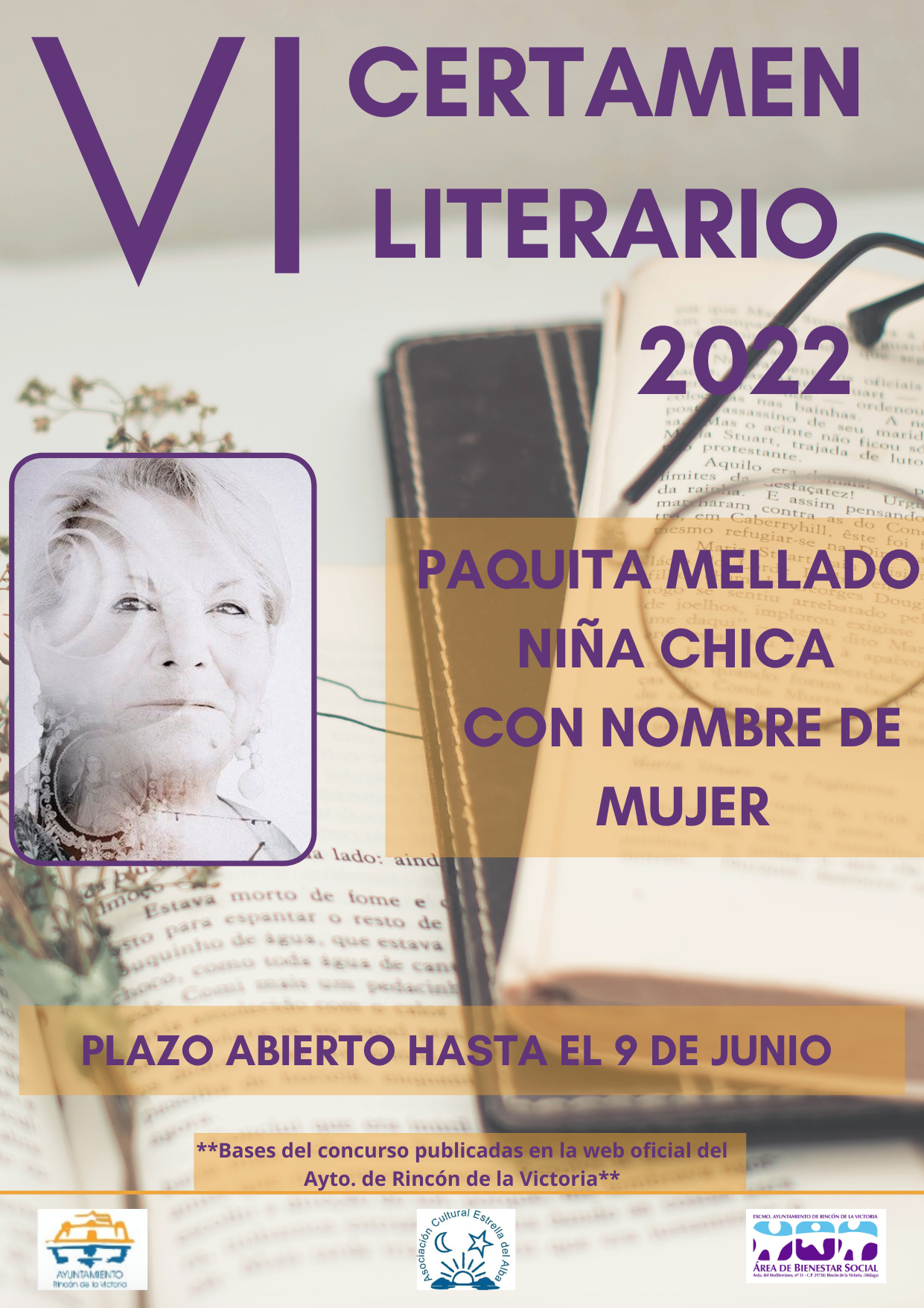 VI Certamen Literario «Paquita Mellado – Niña Chica, con Nombre de Mujer»