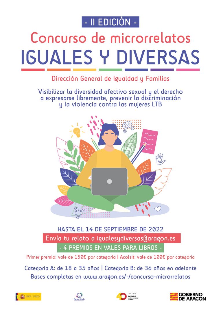 II edición Concurso de microrrelatos IGUALES Y DIVERSAS 2022