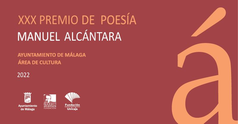 XXX Premio de Poesía «Manuel Alcántara» 2022