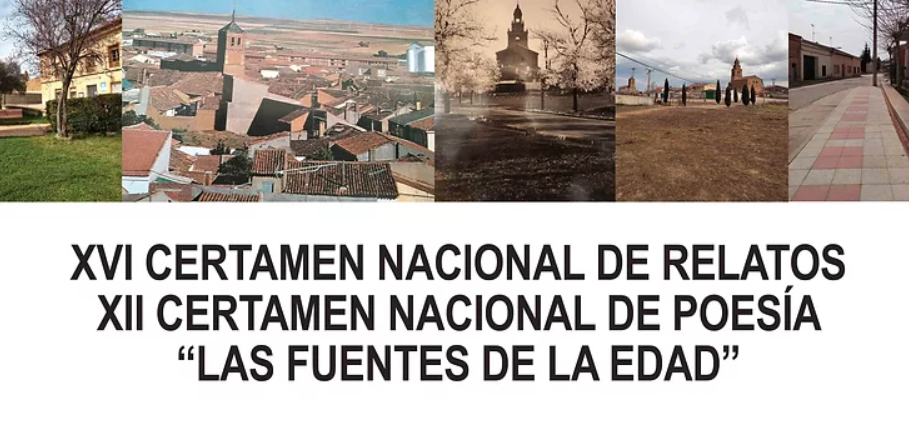 XVI Certamen Nacional de Relatos y XII Certamen Nacional de Poesía «Las Fuentes de la Edad»