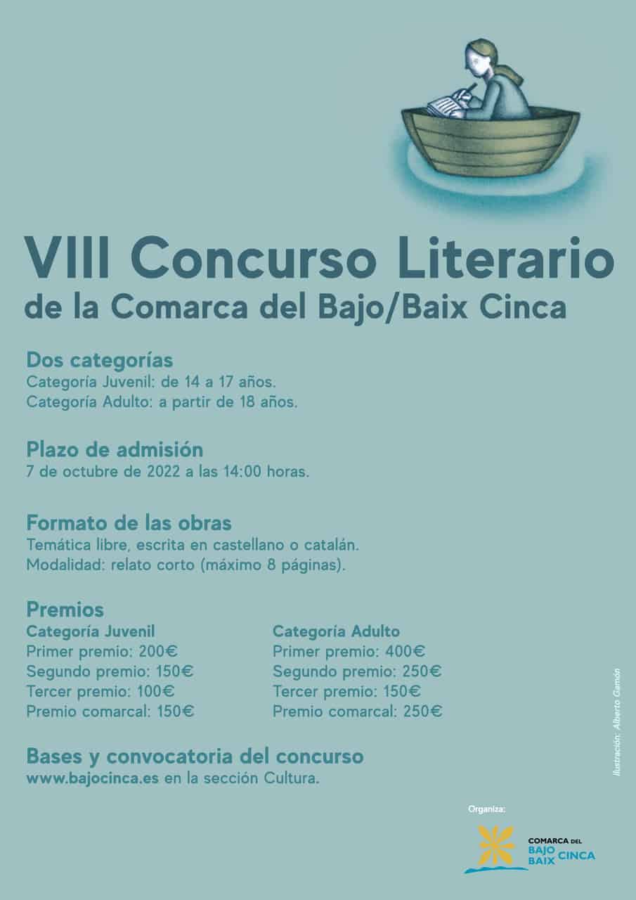VIII Concurso Literario Comarca Bajo Cinca/Baix Cinca