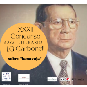 XXXII Concurso Literario Juan J. García Carbonell Sobre La Navaja 2022