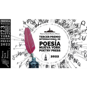 Tercer Premio Internacional de Poesía Nueva York Poetry Press 2022
