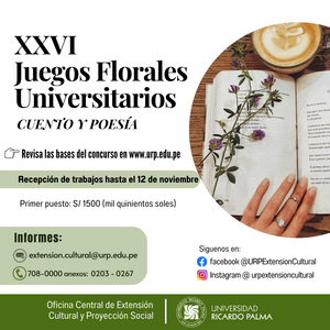 XXVI Juegos Florales Universitarios URP 2022