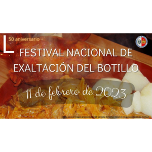 Concurso de Carteles L Festival Nacional de Exaltación del Botillo 2023