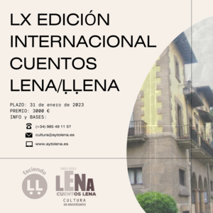 LX Premio Internacional de Cuentos Lena / Llena! 2023