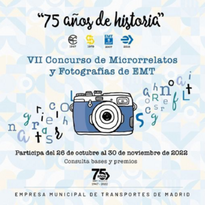 VII Concurso de Microrrelatos y Fotografías de EMT 75 años de historia 2022
