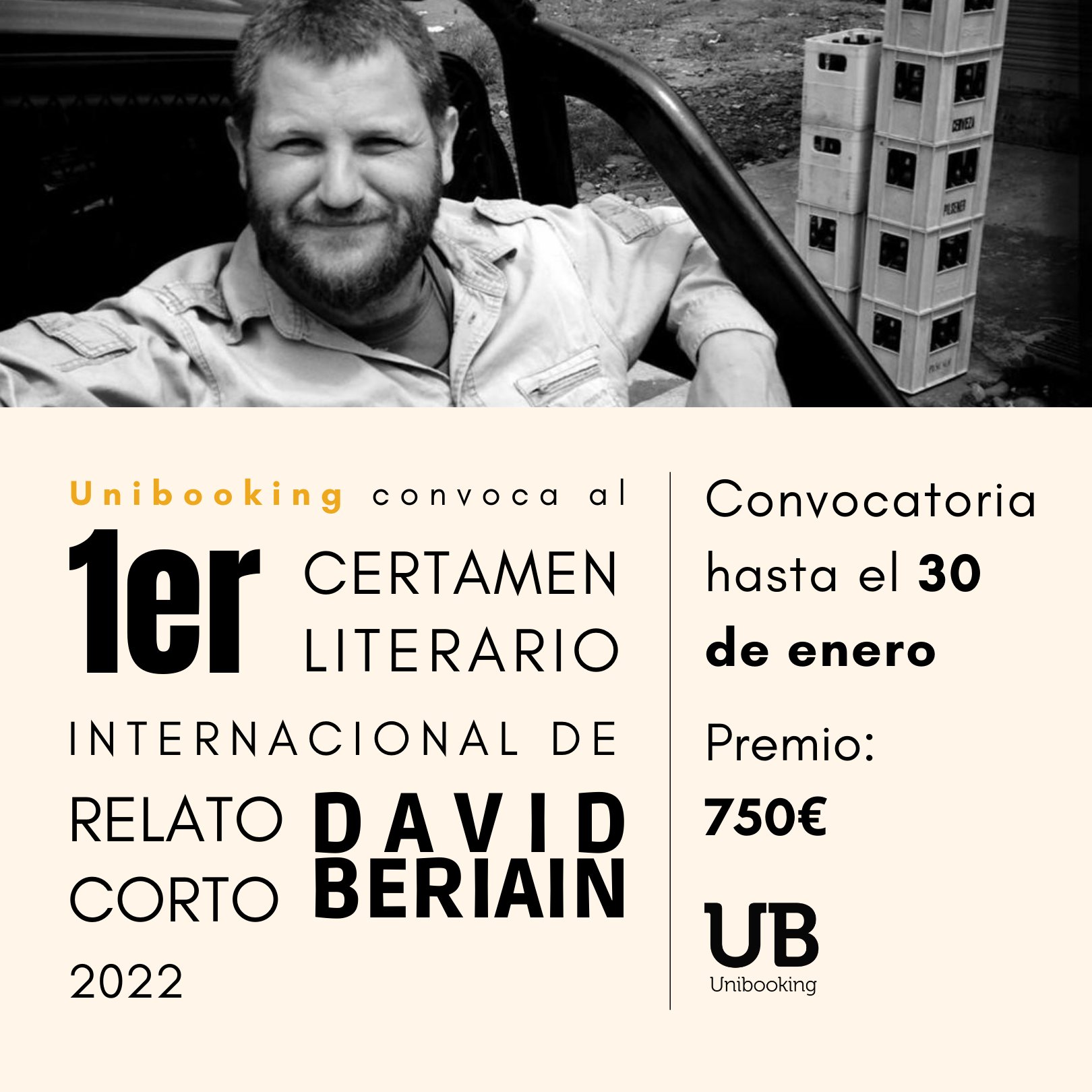 I Certamen Internacional de Relato Corto para Universitarios David Beriain 2023