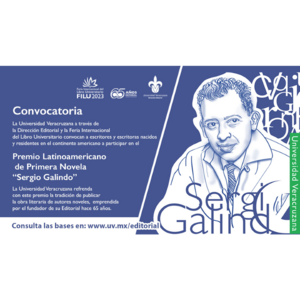 Premio Latinoamericano de Primera Novela Sergio Galindo 2023