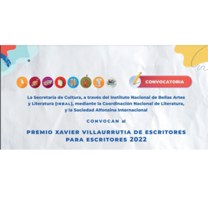 Premio Xavier Villaurrutia de Escritores para Escritores 2022