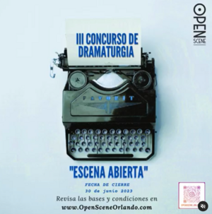 III Concurso de Dramaturgia Escena Abierta 2023