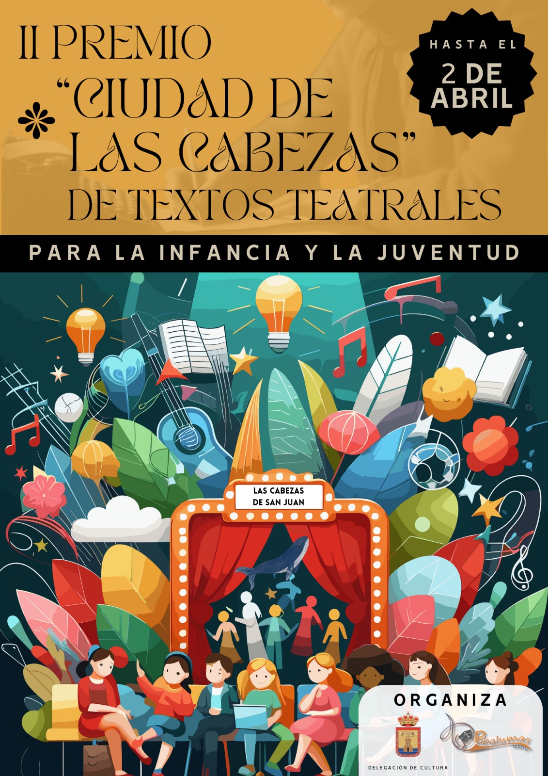 II PREMIO «CIUDAD DE LAS CABEZAS» DE TEXTOS TEATRALES PARA LA INFANCIA Y LA JUVENTUD