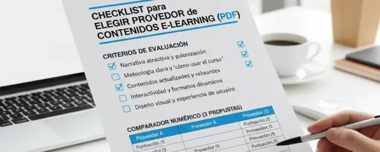 Checklist para elegir proveedor de contenidos