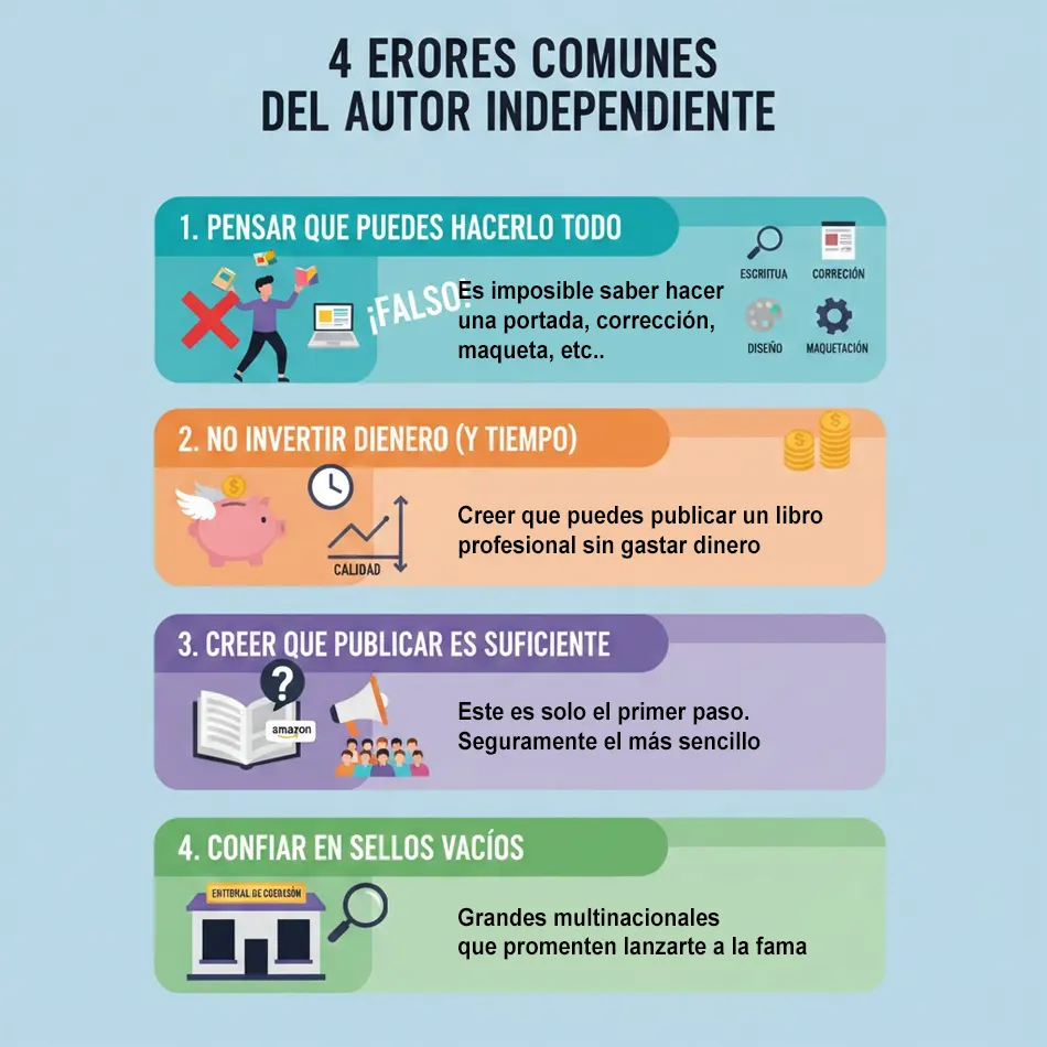 Editorial de autoedición: cómo elegir bien y sin sorpresas 3 editoriales autoedición España